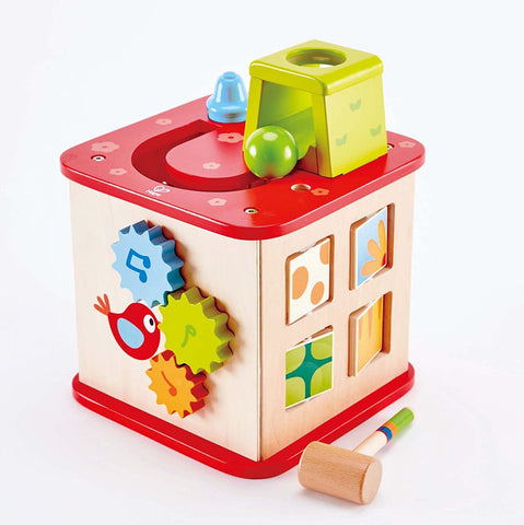 HAPE Friendship Activity Cube - ANB Baby -activity toy