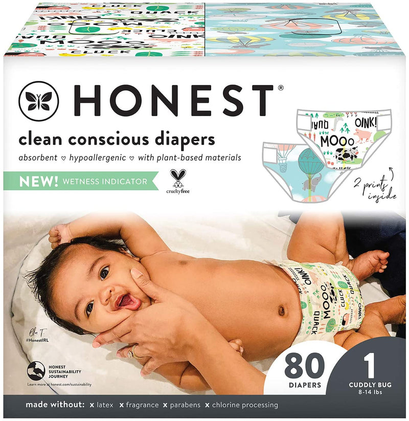 Honest Diapers Size 1, -- ANB Baby