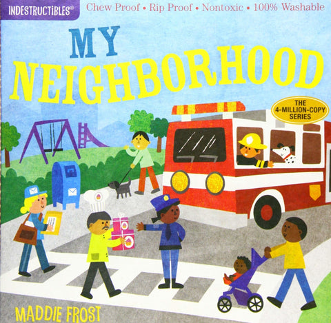 Indestructibles: My Neighborhood, Paperback - ANB Baby -baby book