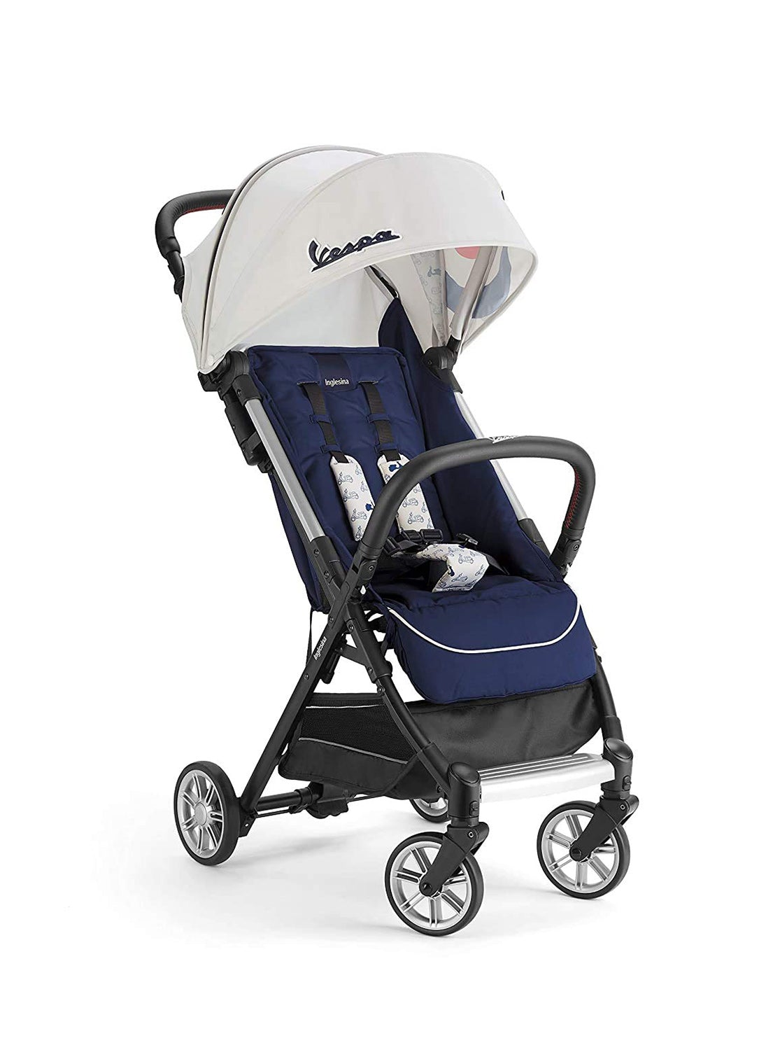 Inglesina Quid Lightweight, Foldable & Compact Baby Stroller - Vespa Blue
