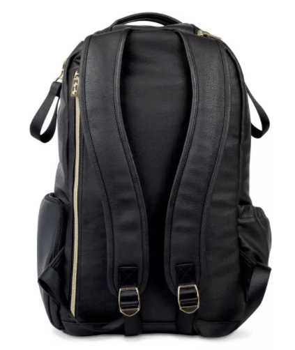 markør bjerg Møde Itzy Ritzy Boss Backpack Large Diaper Bag, Jetsetter Black