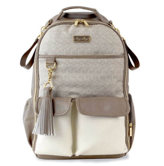 Itzy Ritzy Boss Backpack Large Diaper Bag, Vanilla Latte - ANB Baby -$100 - $300
