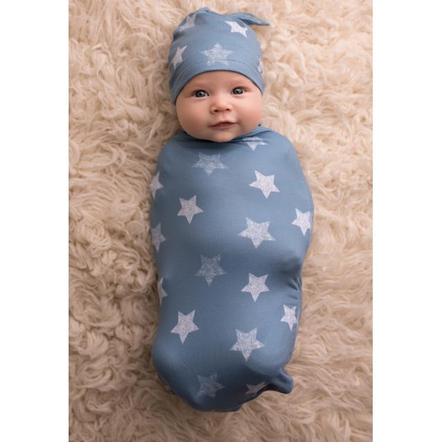 Itzy Ritzy Cutie Cocoon and Hat Swaddle Set - ANB Baby -baby blanket
