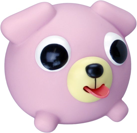 JABBER BALL Sankyo Toys Pink Dog - ANB Baby -ANBBabyPOS