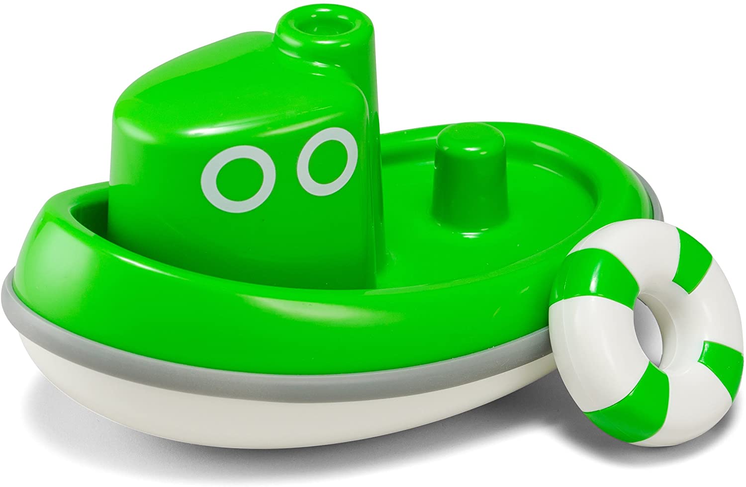 KID O Tug Boat Green - ANB Baby -Baby Bath Toy Bin