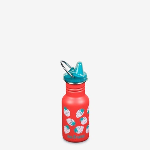 Klean Kanteen Kid's Classic Water Bottle with Sippy Cap 12 oz. - ANB Baby -763332068406Blue