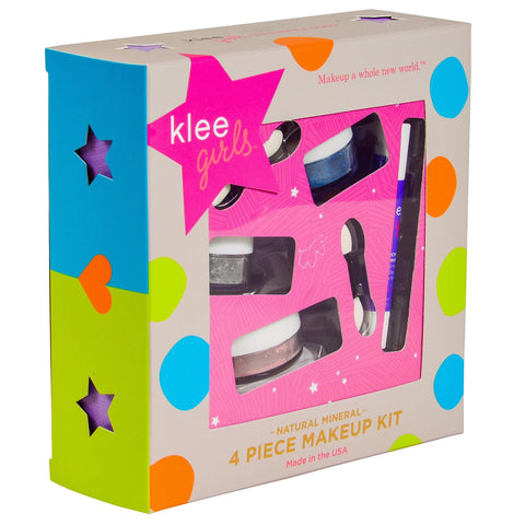 Klee Girls Shining Through Natural Mineral Makeup, 4 Pc Kit - ANB Baby -Klee for girls