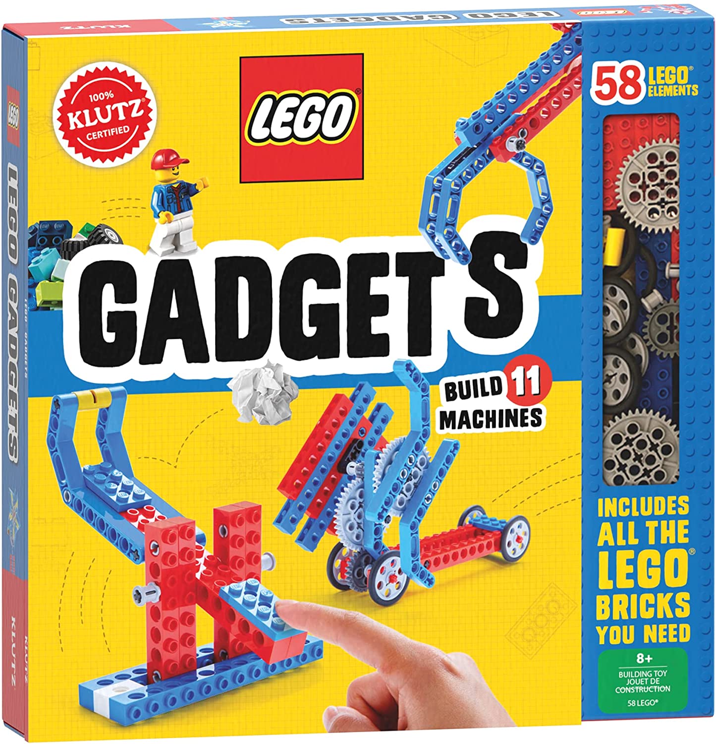 Klutz Lego Gadgets Science / S.T.E.M. Activity Kit, -- ANB Baby