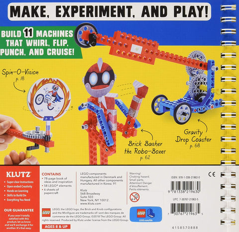 Klutz Lego Gadgets Science / S.T.E.M. Activity Kit, -- ANB Baby