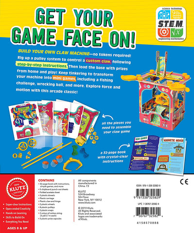 Klutz Maker Lab: Arcade Claw Game S.T.E.M. Kit - ANB Baby -$20 - $50