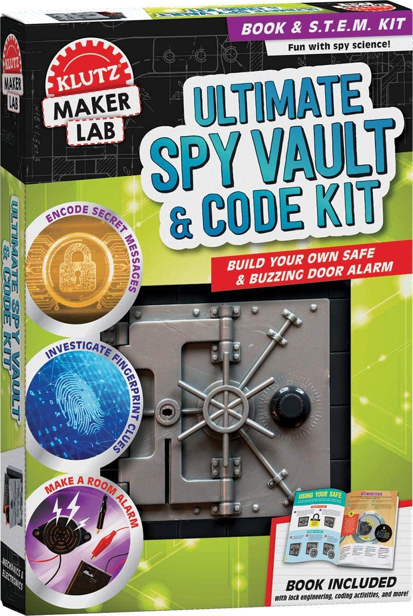 Klutz Maker Lab: Ultimate Spy Vault & Code Kit - ANB Baby -$20 - $50
