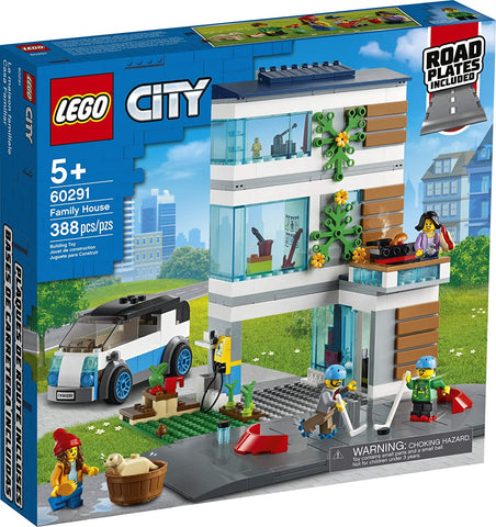 Lego City Family House Building Kit, 388 Pieces - ANB Baby -building bath toy