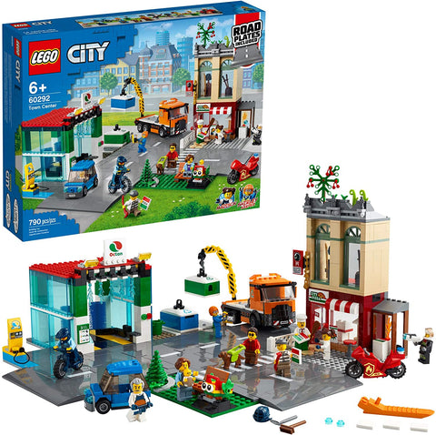 Lego City Town Center Cool Building Toy for Kids, 790 Pieces - ANB Baby -block set
