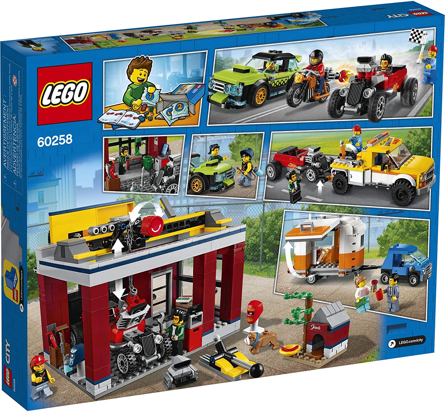 Lego City Tuning Workshop Toy Car Garage Cool Building Set, 897 Pieces - ANB Baby -block set