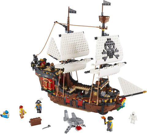 Lego Creator 3in1 Pirate Ship Building Playset, -- ANB Baby
