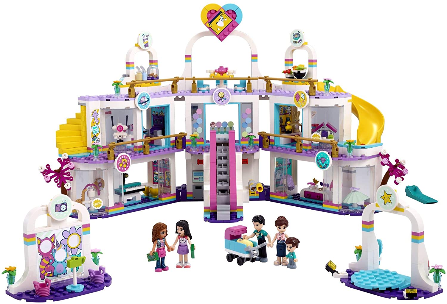 Lego Friends Heartlake City Shopping Mall Building Kit, 1,032 Pieces, -- ANB Baby