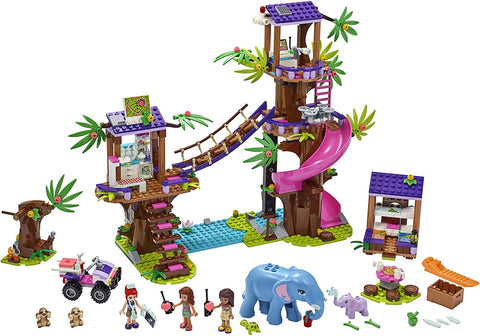 Lego Friends Jungle Rescue Base Playset, 648 Pieces, -- ANB Baby