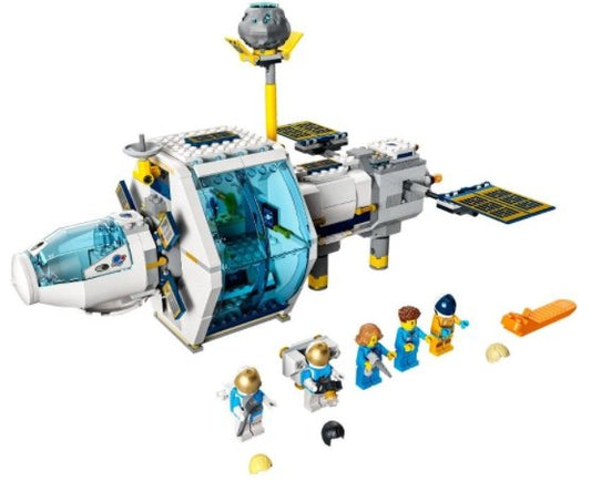 Lego Lunar Space Station Building Toy, -- ANB Baby