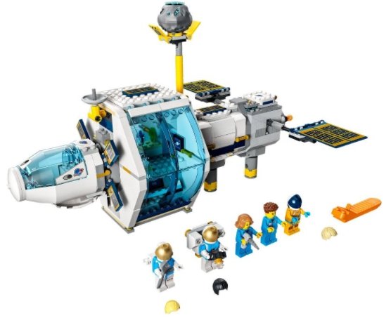 Lego Lunar Space Station Building Toy - ANB Baby -$75 - $100