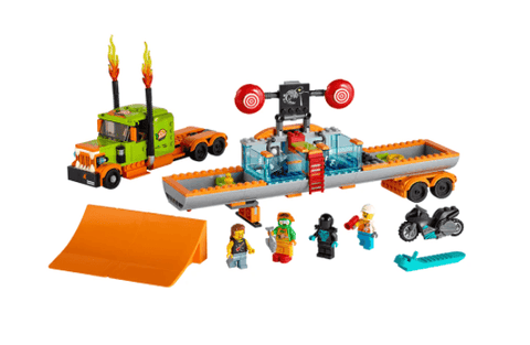 Lego Stunt Show Truck Building Set, 420-Pieces - ANB Baby -Lego