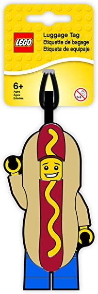 LEGO Tag Hot Dog Man - ANB Baby -Lego