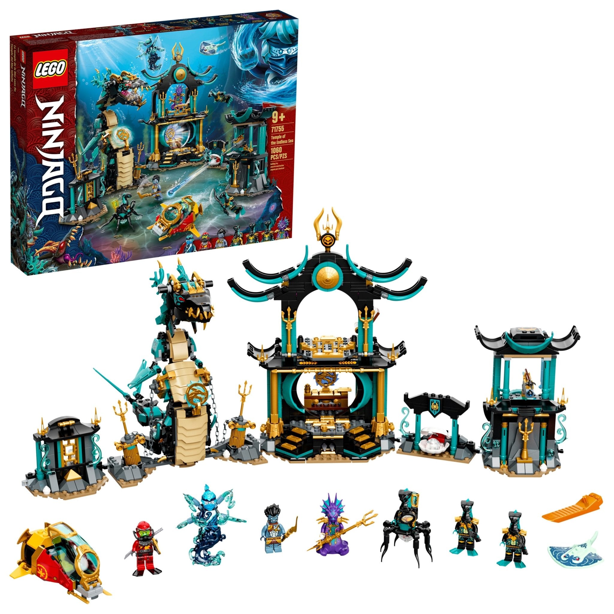 Lego Temple of the Endless Sea Building Toy - ANB Baby -$75 - $100