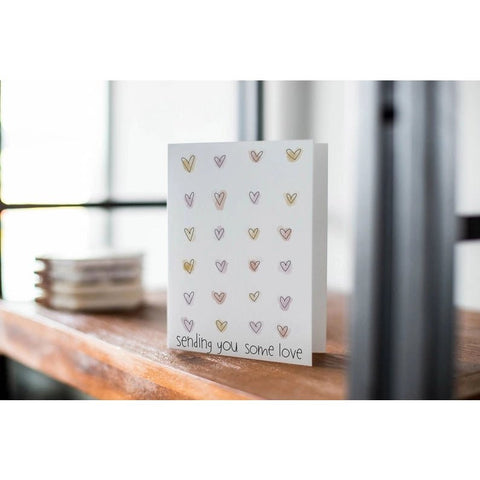 Lemon Milk Paper Sending you some love Card - ANB Baby -blank note card
