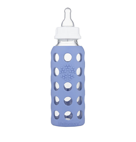LIFEFACTORY Glass Baby Bottle Blueberry 9 oz - ANB Baby -Baby bottle