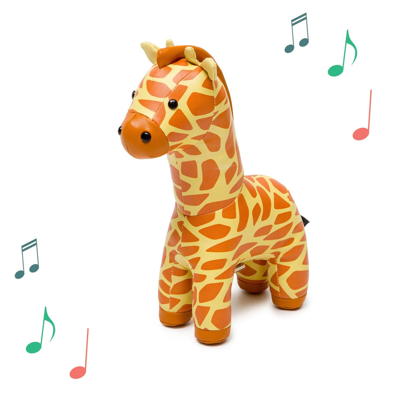 Little Big Friends Gina the Giraffe Soft Music Box, -- ANB Baby