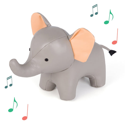 Little Big Friends Vincent the Elephant Soft Music Box, -- ANB Baby