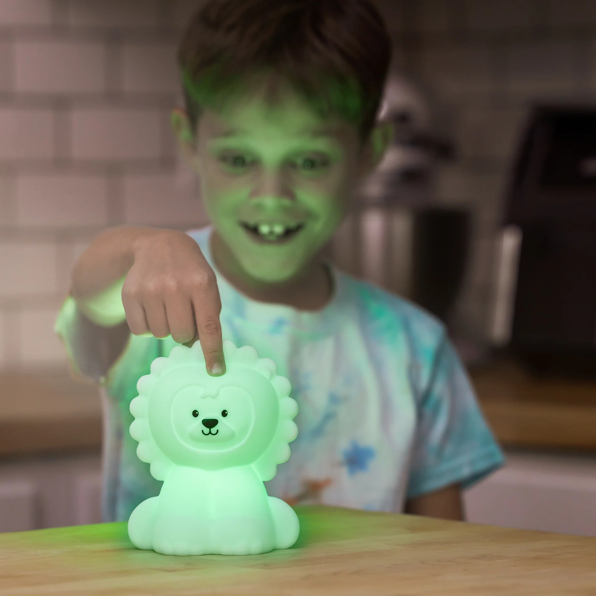 Lumieworld Silicone Tap Sensor LED Lion Night Light with Remote - ANB Baby -860008060174$20 - $50
