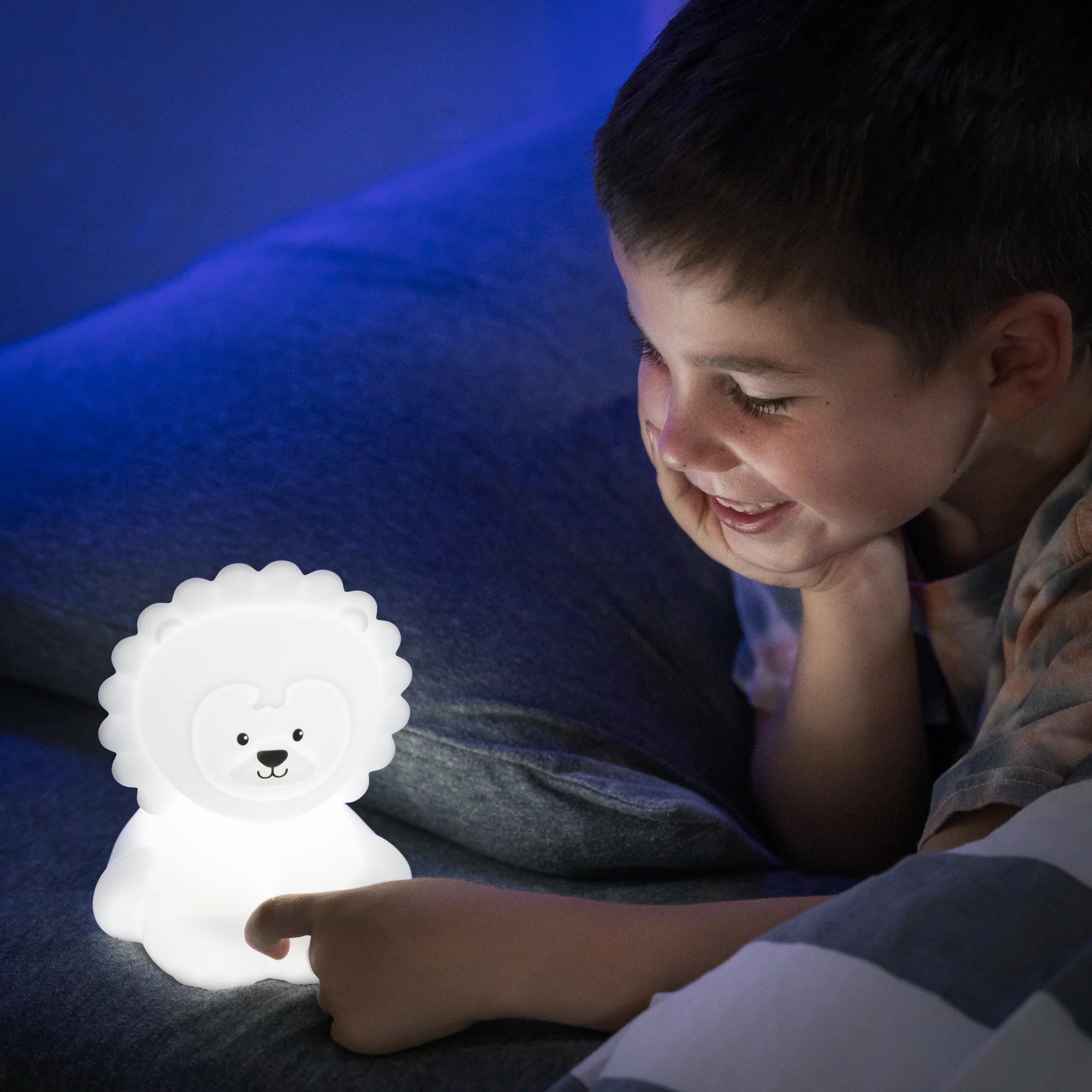 Lumieworld Silicone Tap Sensor LED Lion Night Light with Remote - ANB Baby -860008060174$20 - $50