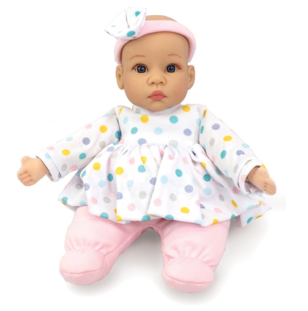 Madame Alexander 12" Little Love Essentials Dot Dress Doll - ANB Baby -$20 - $50