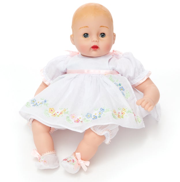 Madame Alexander Dolls Pretty Pinafore Huggable Huggums - ANB Baby -$20 - $50