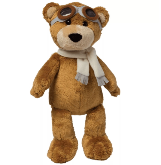 Manhattan Toy Aviator Bear Stuffed Animal Toy, -- ANB Baby