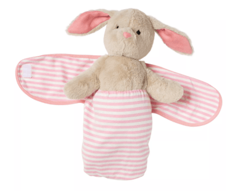 Manhattan Toy Baby Bunny 11" Stuffed Animal with Swaddle Blanket, -- ANB Baby