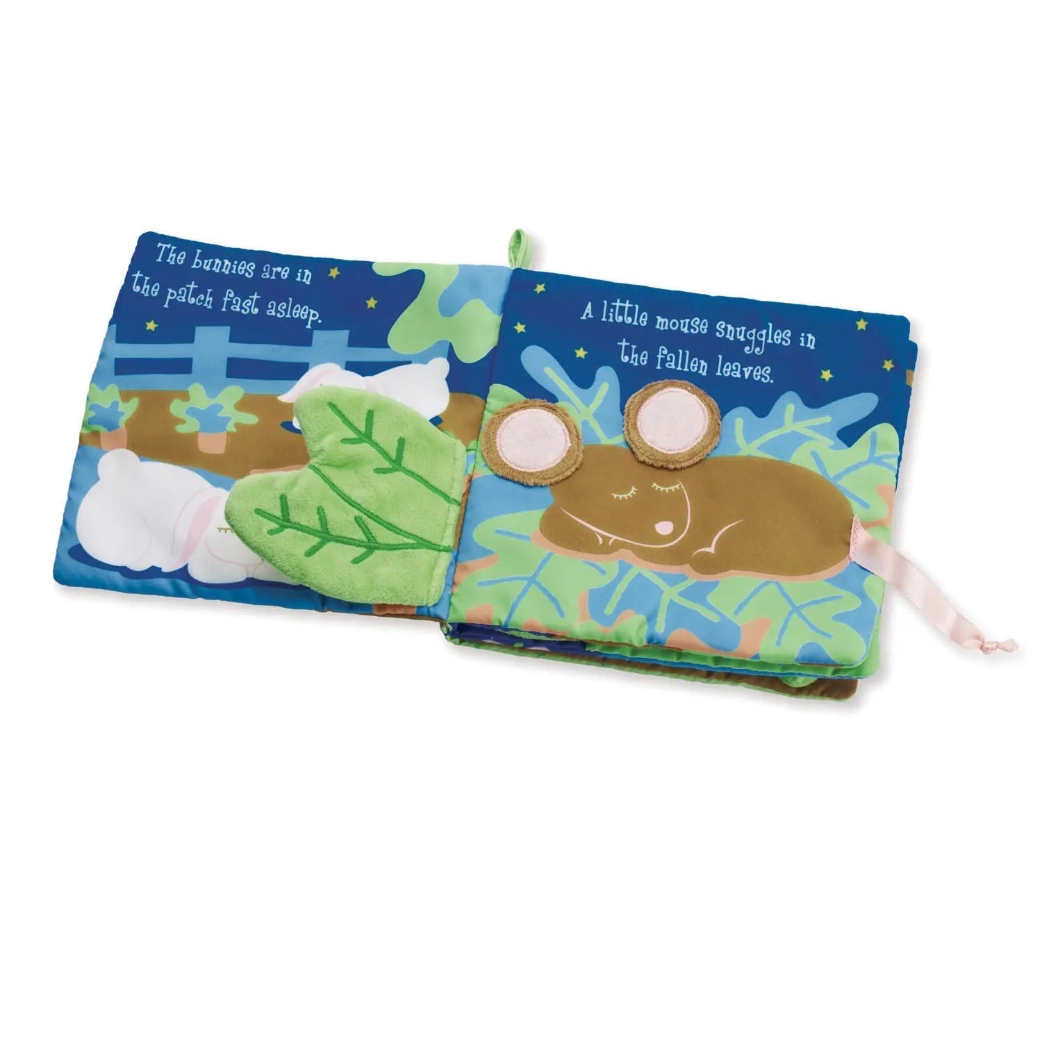 Manhattan Toy Snuggle Pods Goodnight My Sweet Pea Soft Sensory Book, -- ANB Baby
