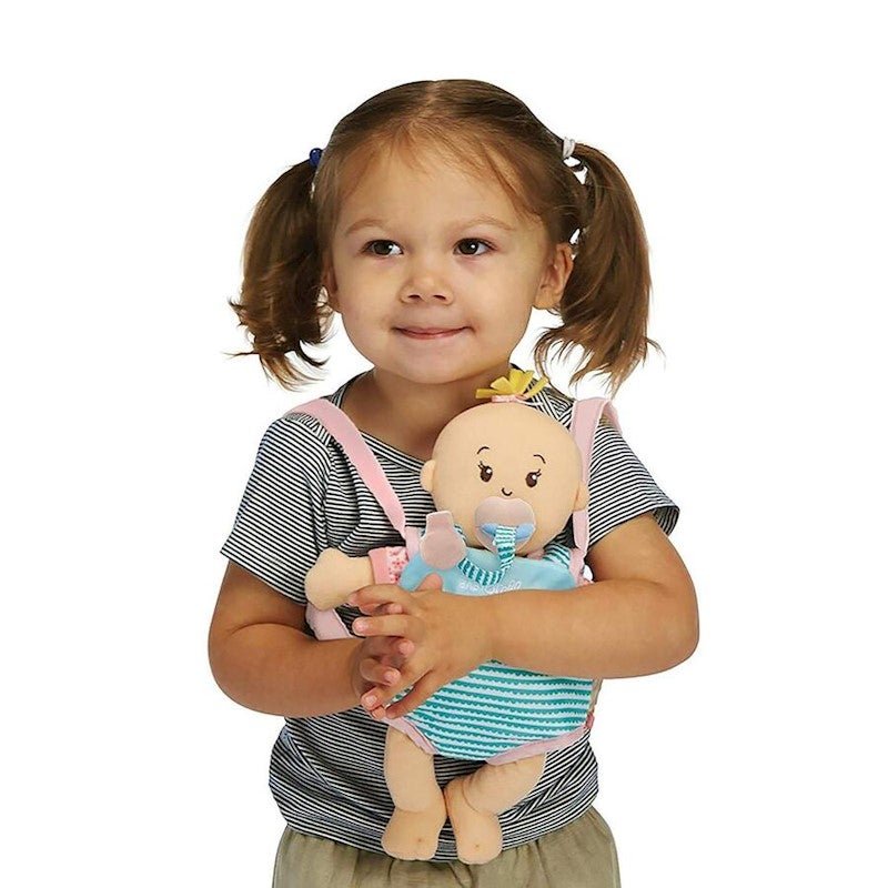 Manhattan Toy Wee Baby Stella Peach 12" Soft Baby Doll - ANB Baby -$20 - $50