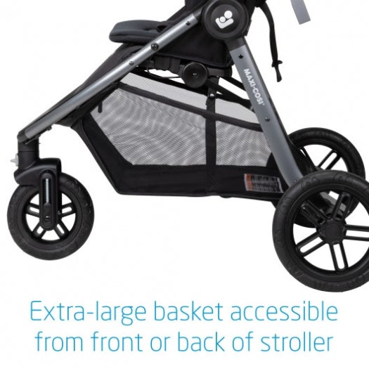 Maxi Cosi Gia XP 3-Wheel Stroller, Midnight Black - ANB Baby -3 Wheel Stroller