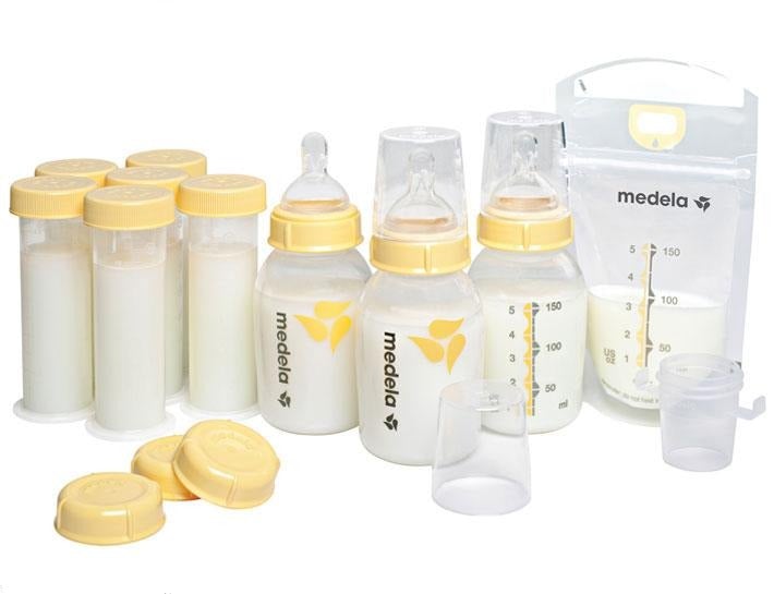 MEDELA Breast Milk Feeding Gift Set Breast Milk Storage System, -- ANB Baby
