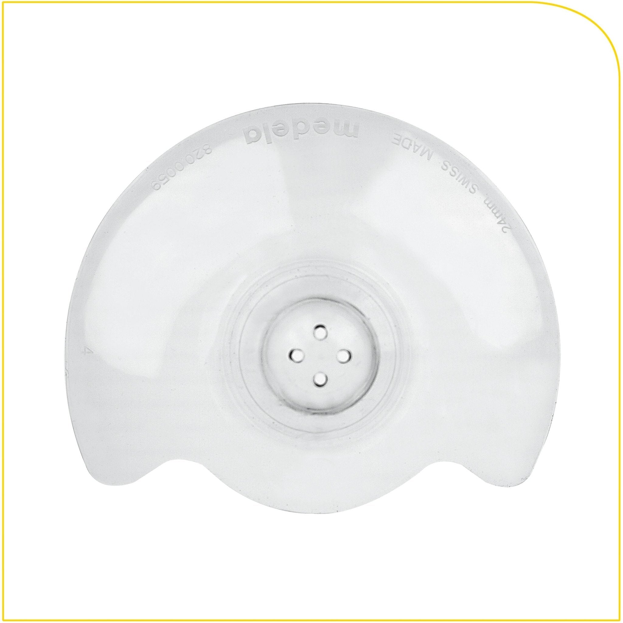 MEDELA Contact Nipple Shield - Nippleshield for Breastfeeding with Latch Difficulties - Made Without BPA (Pack of 2) - ANB Baby -Medela