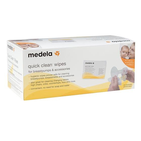 Medela Quick Clean™ Breast Pump Accessory Wipes - ANB Baby -