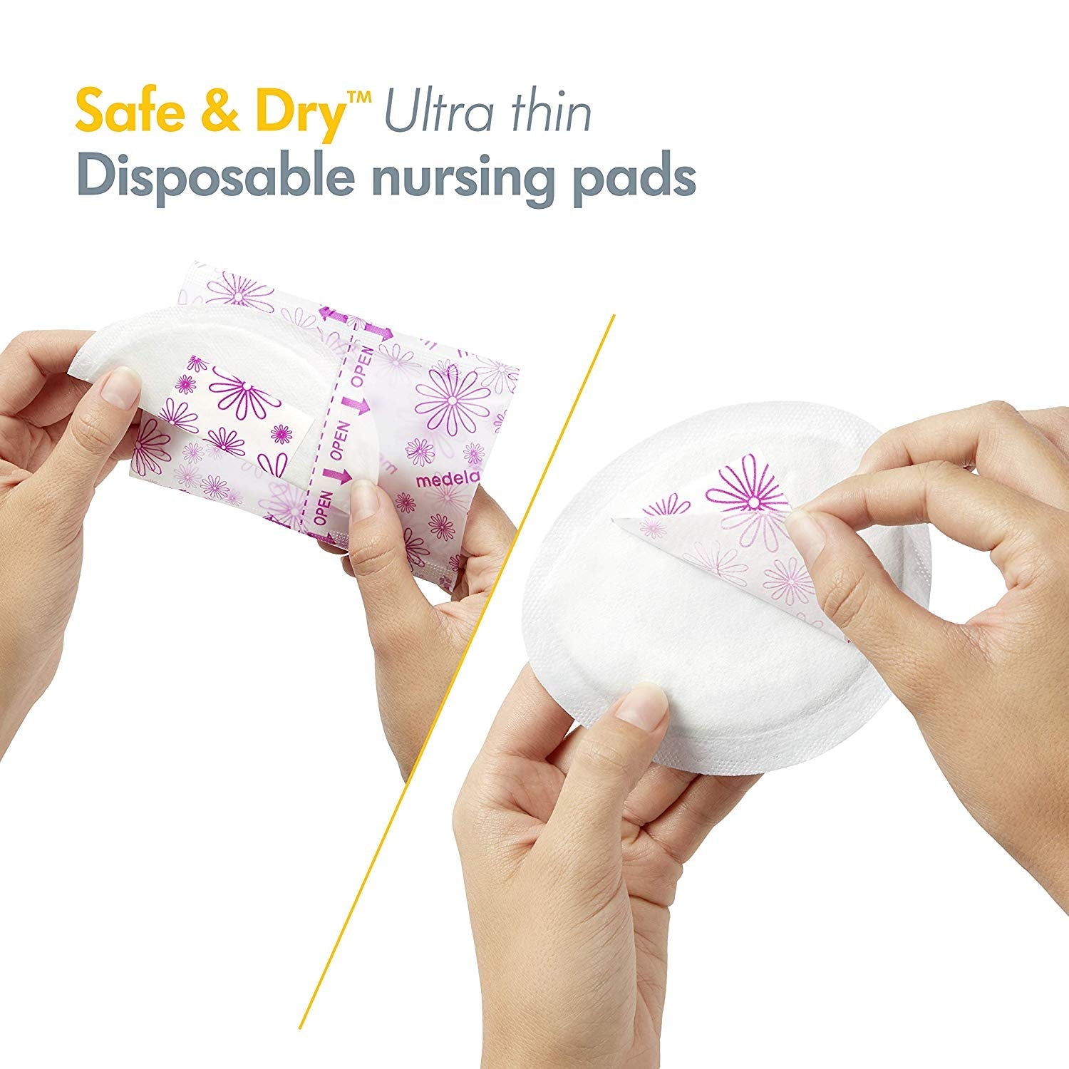 Medela Safe and Dry™ Ultra Thin Disposable Nursing Pads