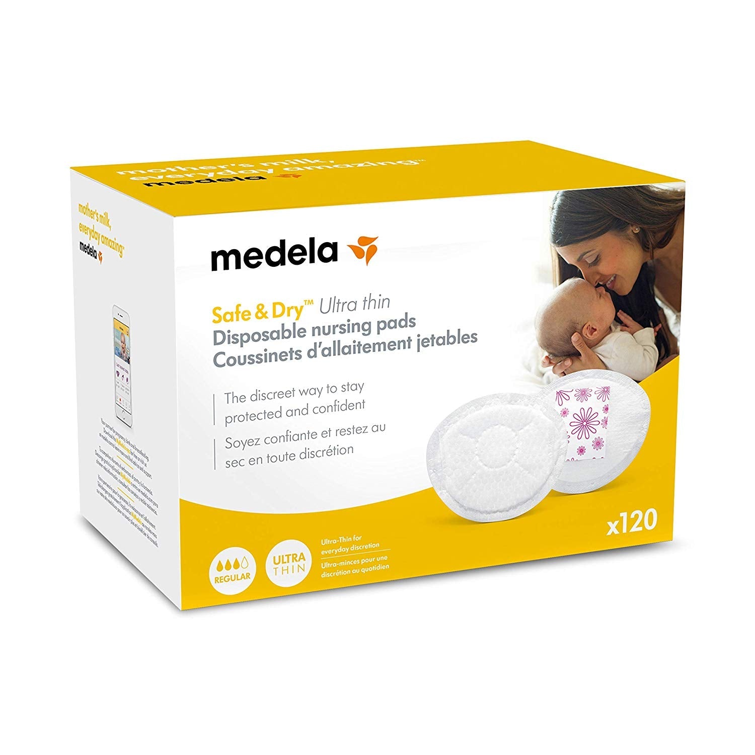 Medela Safe and Dry™ Ultra Thin Disposable Nursing Pads - ANB Baby -Medela