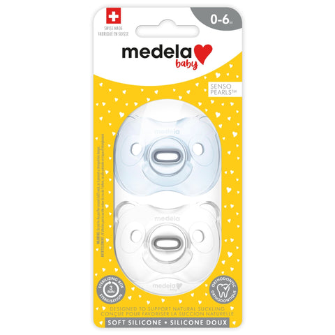 Medela Soft Silicone 0-6 Month Pacifiers, -- ANB Baby