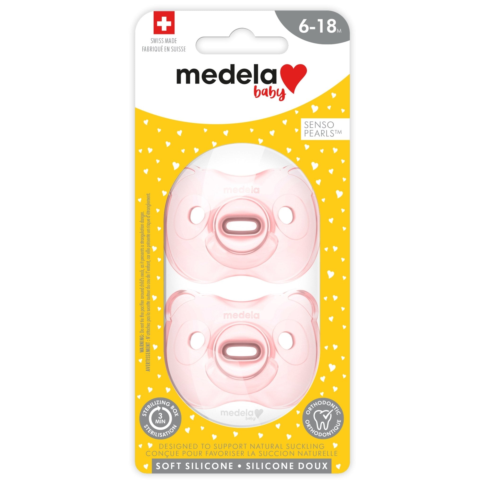 Medela Soft Silicone 6-18 Month Pacifier - ANB Baby -6 to 18 months pacifiers