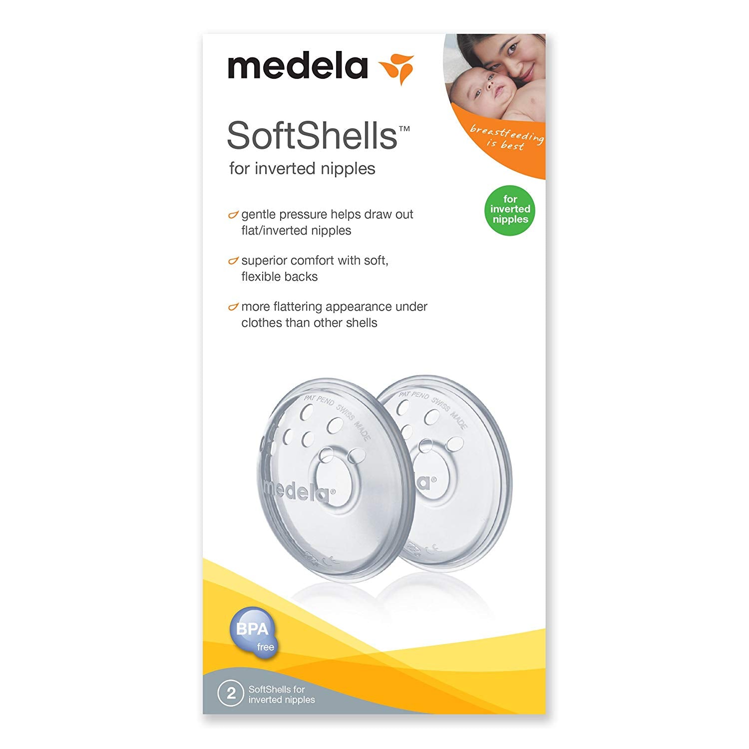Medela SoftShells™ for Flat/Inverted Nipples - ANB Baby -