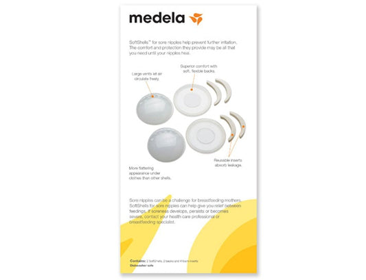 Medela SoftShells™ for Sore Nipples, -- ANB Baby
