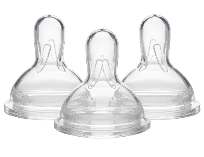 Medela Wide Base Nipples - Pack of 3 - ANB Baby -bottle feeding