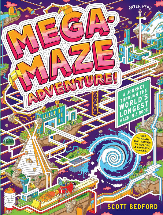 Mega-Maze Adventure! Hardcover, -- ANB Baby